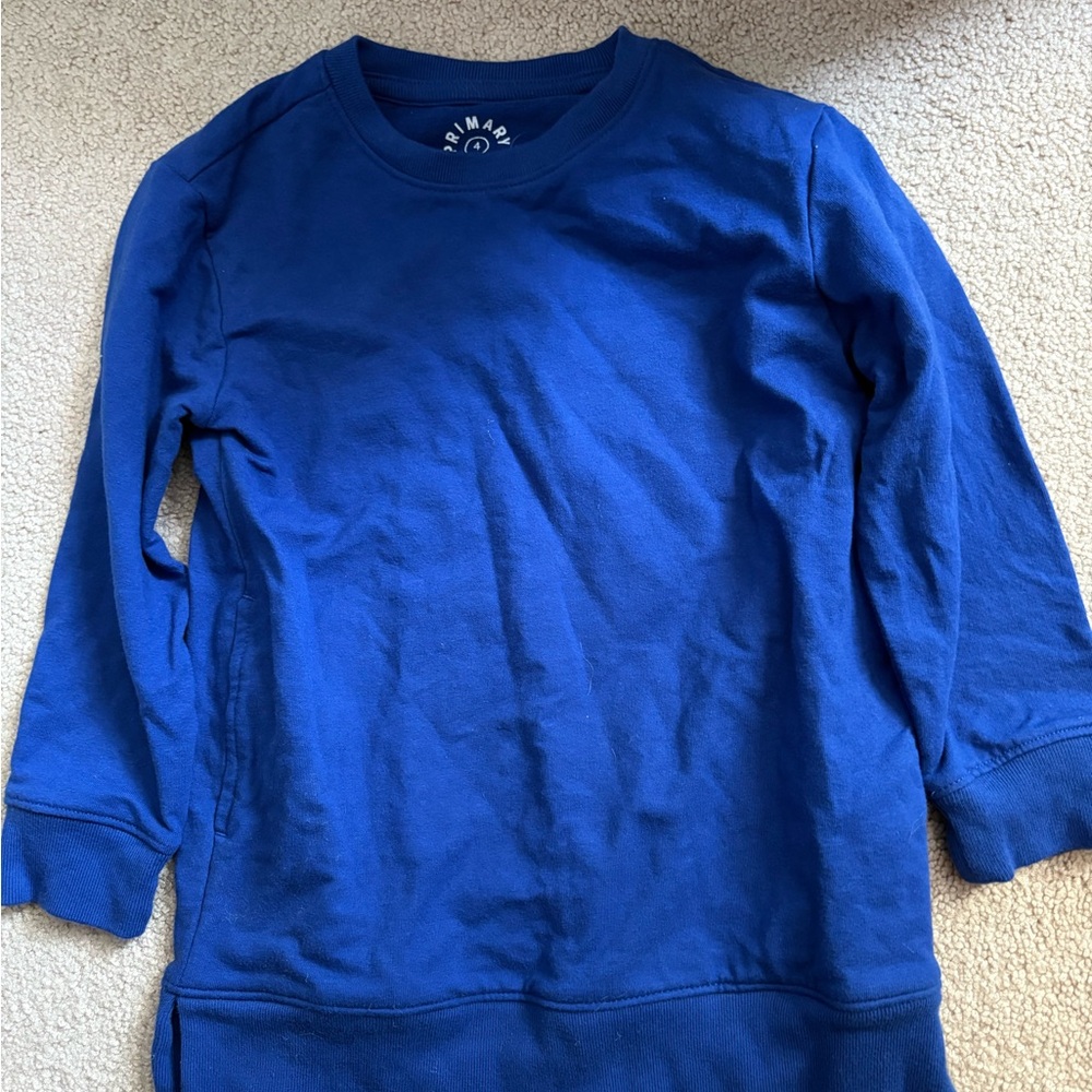 Primary Kids Royal Blue Sweatshirt